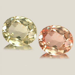 Diaspro cangiante Verde / Rosa naturale da 0.85 ct, Taglio ovale, VVS