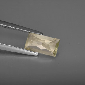 Diasporo cangiante naturale  da 0,97 ct, baguette, VVS-VS