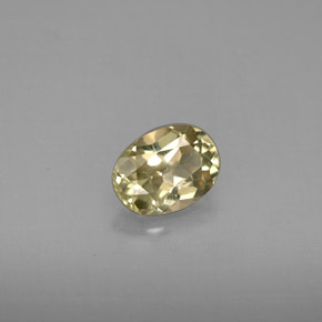 Diasporo cangiante naturale  da 0,84 ct, taglio ovale, VVS-VS
