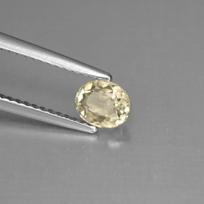 Diasporo cangiante naturale  da 0,63 ct, taglio ovale, VS