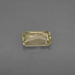 Diasporo cangiante naturale  da 1,00 ct, taglio smeraldo, VS