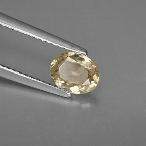 Diasporo cangiante naturale  da 0,74 ct, taglio ovale, VVS-VS