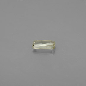 Diasporo cangiante naturale  da 0,35 ct, taglio smeraldo, VS