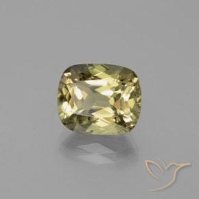 Diaspro cangiante Giallo brunastro naturale da 6.65 ct, Cuscino, VS-SI