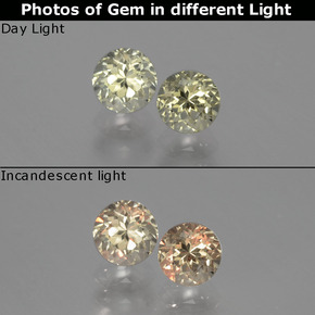 Gemme di Diaspro cangiante Verde / Rosa naturale da  ct, Taglio rotondo, VS