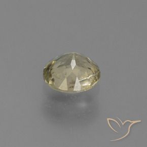 Diaspro cangiante Giallo caldo naturale da 0.63 ct, Rotondo, VS-SI