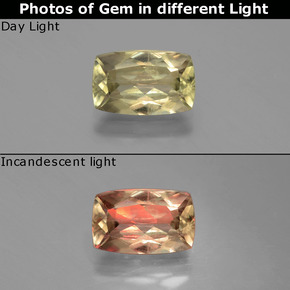 Diaspro cangiante Verde / Rosa naturale da 2.15 ct, Taglio a cuscino, VS