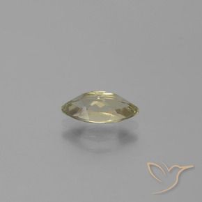 Diaspro cangiante Giallo chiaro naturale da 0.98 ct, Taglio marquise, VS