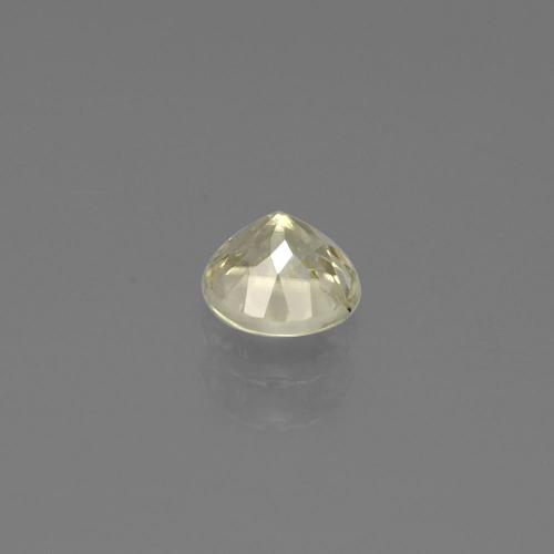 Diasporo cangiante naturale giallo da 0,58 ct, taglio rotondo, VS-SI