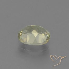Diaspro cangiante Giallo Beige naturale da 0.85 ct, Ovale, VS