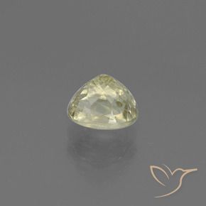 Diaspro cangiante Giallo verde naturale da 1.20 ct, Ovale, SI