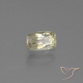 Diaspro cangiante Giallo molto chiaro naturale da 1.11 ct, Cuscino, VVS-VS