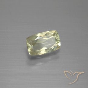 Diaspro cangiante Giallo chiaro naturale da 1.19 ct, Cuscino, VS
