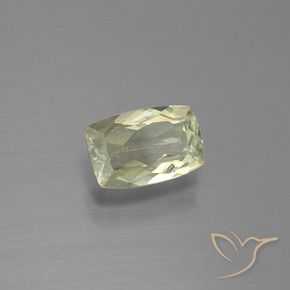 Diaspro cangiante Giallo chiaro naturale da 1.29 ct, Cuscino, VS