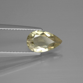 Diasporo cangiante naturale  da 1,32 ct, taglio a pera, VS
