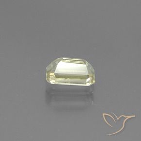 Diaspro cangiante Giallo chiaro naturale da 0.97 ct, Ottagonale / Taglio smeraldo, VS