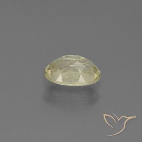 Diaspro cangiante Giallo Beige naturale da 0.98 ct, Ovale, SI