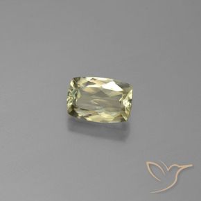 Diaspro cangiante Giallo molto chiaro naturale da 0.98 ct, Cuscino, VS