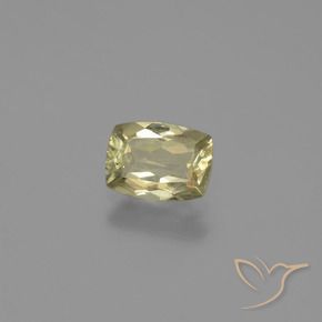 Diaspro cangiante Giallo medio naturale da 0.84 ct, Cuscino, SI