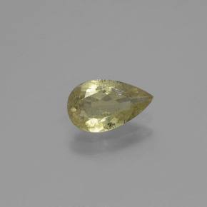 Diaspro cangiante Verde / Rosa naturale da 0.99 ct, Forma a pera, VS-SI