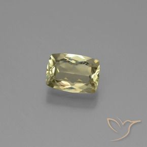Diaspro cangiante Giallo chiaro naturale da 0.99 ct, Cuscino, VS