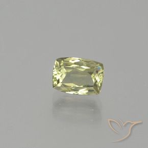 Diaspro cangiante Giallo molto chiaro naturale da 1.22 ct, Cuscino, VS-SI
