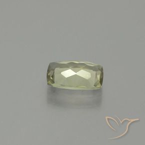 Diasporo cangiante naturale giallo da 1,12 ct, taglio a cuscino, VS