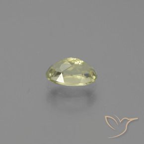 Diaspro cangiante Giallo verde naturale da 0.79 ct, Ovale, VS