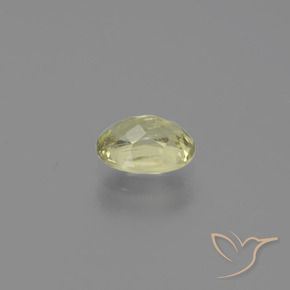 Diaspro cangiante Giallo chiaro naturale da 0.75 ct, Ovale, SI