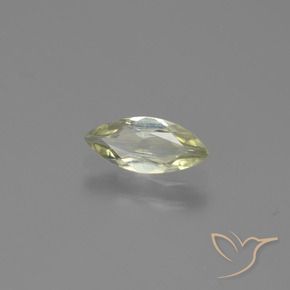 Diaspro cangiante Giallo molto chiaro naturale da 0.67 ct, Taglio marquise, VS