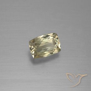 Diaspro cangiante Giallo dorato chiaro naturale da 0.94 ct, Cuscino, VS