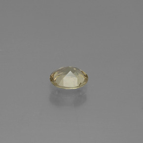Diasporo cangiante naturale giallo da 0,59 ct, taglio ovale, VS
