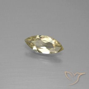 Diaspro cangiante Giallo caldo naturale da 0.90 ct, Taglio marquise, VVS-VS