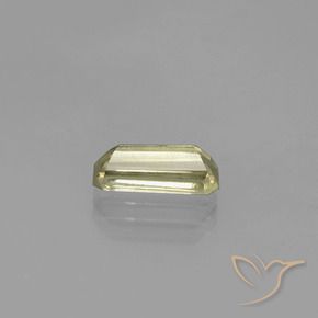Diaspro cangiante Giallo dorato molto chiaro naturale da 1.50 ct, Ottagonale / Taglio smeraldo, VS-SI