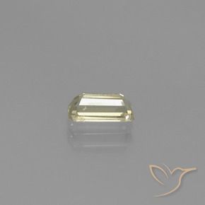 Diaspro cangiante Giallo dorato chiaro naturale da 0.76 ct, Ottagonale / Taglio smeraldo, VS-SI