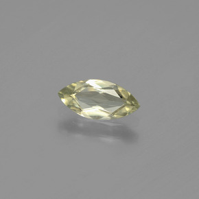 Diasporo cangiante naturale giallo da 0,62 ct, marchesa, VS