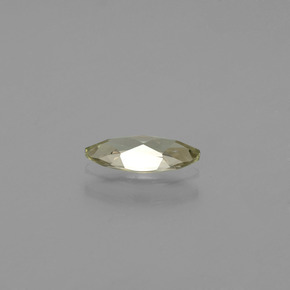 Diasporo cangiante naturale giallo da 0,62 ct, marchesa, VS