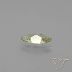 Diaspro cangiante Giallo medio naturale da 0.78 ct, Taglio marquise, VS