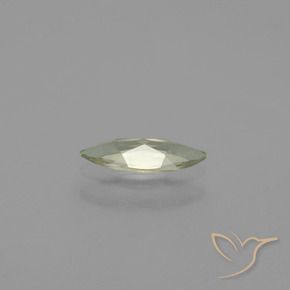 Diaspro cangiante Giallo molto chiaro naturale da 0.57 ct, Taglio marquise, VVS-VS