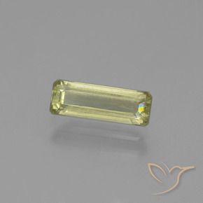 Diaspro cangiante Giallo Beige naturale da 1.35 ct, Ottagonale / Taglio smeraldo, VS-SI