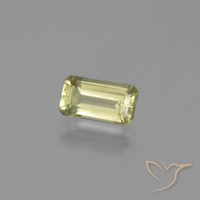 Diaspro cangiante Giallo verde naturale da 1.07 ct, Ottagonale / Taglio smeraldo, VS-SI