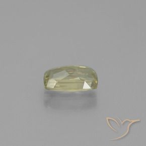 Diaspro cangiante Giallo dorato chiaro naturale da 1.13 ct, Cuscino, VS-SI