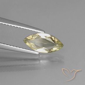 Diaspro cangiante Giallo terroso naturale da 1.06 ct, Taglio marquise, VS