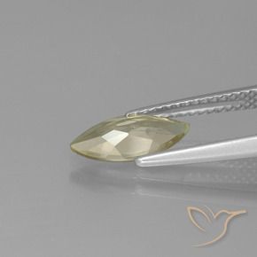 Diaspro cangiante Giallo terroso naturale da 1.06 ct, Taglio marquise, VS