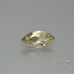 Diaspro cangiante Giallo molto chiaro naturale da 1.12 ct, Taglio marquise, VS-SI