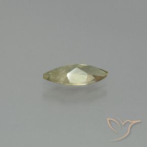 Diaspro cangiante Giallo molto chiaro naturale da 1.12 ct, Taglio marquise, VS-SI