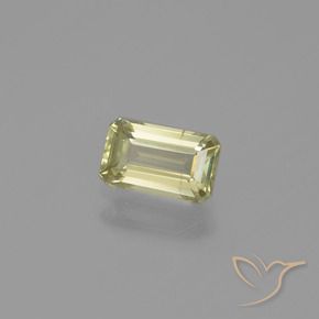 Diaspro cangiante Giallo medio naturale da 1.06 ct, Ottagonale / Taglio smeraldo, VS-SI