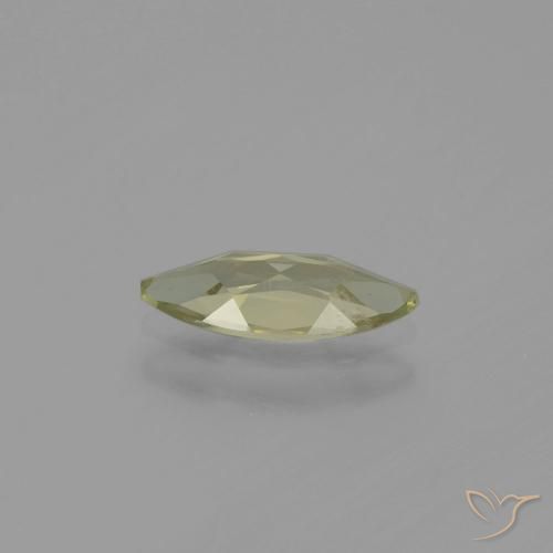 Diaspro cangiante Giallo molto chiaro naturale da 0.93 ct, Taglio marquise, VS
