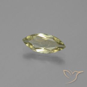 Diaspro cangiante Giallo molto chiaro naturale da 1.10 ct, Taglio marquise, VS-SI
