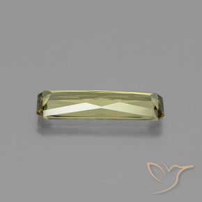 Diaspro cangiante Giallo chiaro Verde naturale da 6.71 ct, Ottagonale / Taglio smeraldo, VS